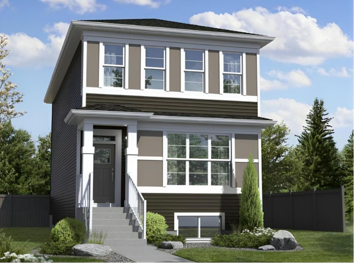 Spacious Modern Home With King Bed & Office Calgary Exterior photo